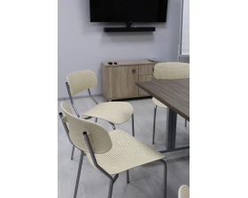Стул Точка Роста SHT-S85М Пластик, Белый/Черный муар images