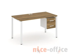 Стол рабочий с подвесной тумбой с 2 ящ. CN.SP-115 W 1380x720x750 Концепт / Concept images