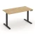 Тиквуд светлый/Металл черный