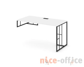 Стол письменный для опорной тумбы левый RF.SPOT-003 (L) 1380x600x750 Рифт / Rift images