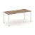 Дуб табак/Металл белый/Белая заглушка