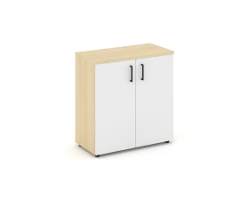 Шкаф низкий широкий закрытый 796x400x833 зад. стенка HDF Стайл Проджект / Style Project images