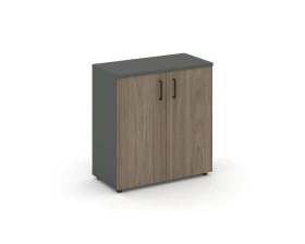 Шкаф низкий широкий закрытый 796x400x833 зад. стенка HDF Стайл Проджект / Style Project images