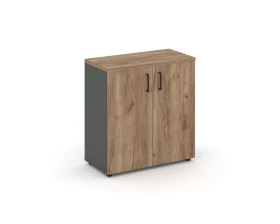 Шкаф низкий широкий закрытый 796x400x833 зад. стенка HDF Стайл Проджект / Style Project images
