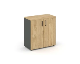 Шкаф низкий широкий закрытый 796x400x833 зад. стенка HDF Стайл Проджект / Style Project images