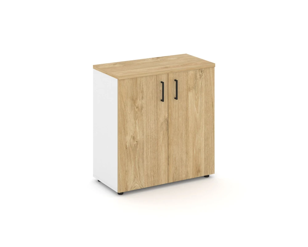 Шкаф низкий широкий закрытый 796x400x833 зад. стенка HDF Стайл Проджект / Style Project