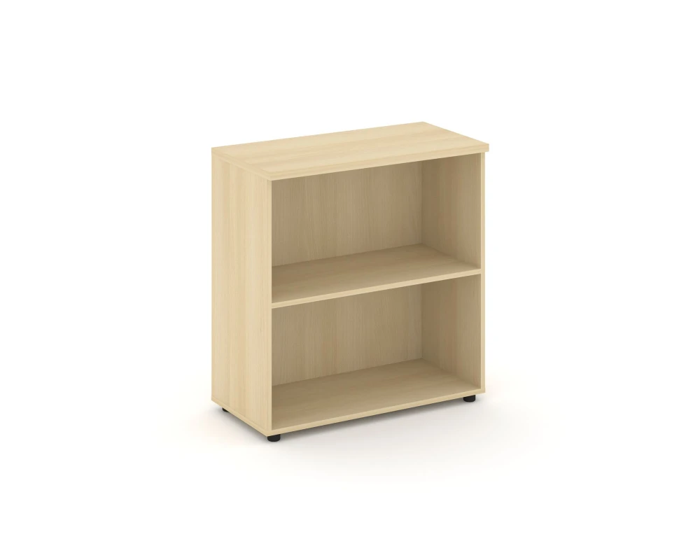 Стеллаж низкий широкий 796x400x833 зад. стенка HDF Стайл Проджект / Style Project