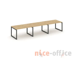 Стол переговорный на О-образном каркасе 50 мм 4410x980x750 Стайл Проджект / Style Project images