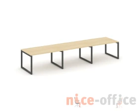 Стол переговорный на О-образном каркасе 50 мм 4410x980x750 Стайл Проджект / Style Project images