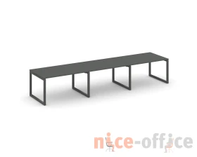 Стол переговорный на О-образном каркасе 50 мм 4410x980x750 Стайл Проджект / Style Project images