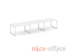 Стол переговорный на О-образном каркасе 50 мм 4410x980x750 Стайл Проджект / Style Project images
