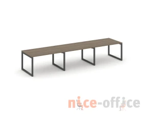 Стол переговорный на О-образном каркасе 50 мм 4410x980x750 Стайл Проджект / Style Project images