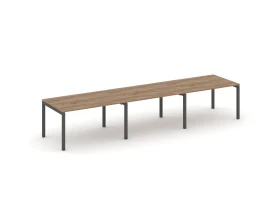 Стол переговорный на П-образном каркасе 50 мм 4410x980x750 Стайл Проджект / Style Project images
