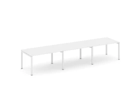 Стол переговорный на П-образном каркасе 50 мм 4410x980x750 Стайл Проджект / Style Project images