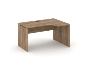 Стол рабочий эргоном. правый 1580x700/980x750 Стайл Проджект / Style Project images