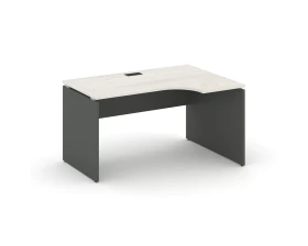 Стол рабочий эргоном. правый 1580x700/980x750 Стайл Проджект / Style Project images