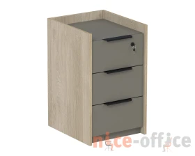 Тумба подкатная, с ящ (метаб), с код замком 400x460x670 МАГНЕТИК / MAGNETIC images
