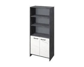 Шкаф для документов широкий с 4 полками полуоткрытый Фестус / Festus images