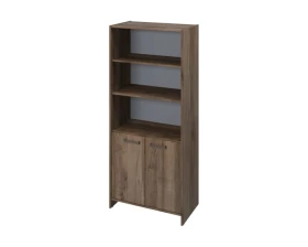 Шкаф для документов широкий с 4 полками полуоткрытый Фестус / Festus images