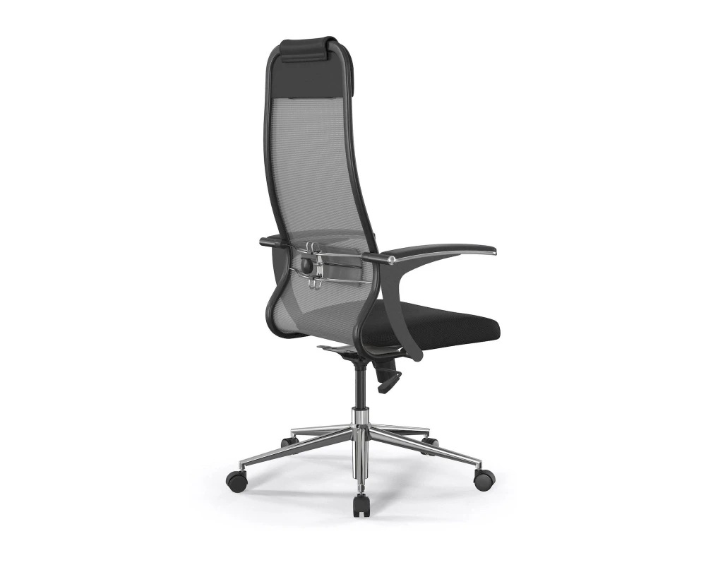 Кресло ErgoLife S 10 B1-111U M09.B23.G18.W01 Сетка/Ткань, Серый/Черный