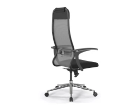 Кресло ErgoLife S 10 B1-111U M09.B23.G18.W01 Сетка/Ткань, Серый/Черный images
