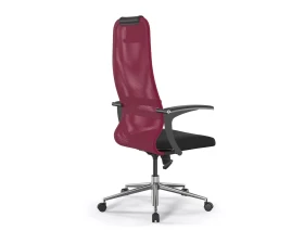 Кресло ErgoLife S 8 B1-8U M09.B23.G18.W01 Сетка/Ткань, Красный/Черный images