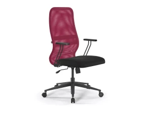 Кресло ErgoLife S 8 B2-8T M09.B11.G19.W01 Сетка/Ткань, Красный/Черный images