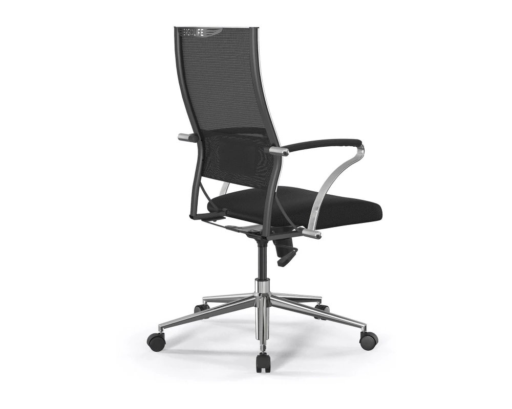 Кресло ErgoLife Sit Air-180 B2-290K M09.B23.G18.W01 Сетка/Ткань, Черный