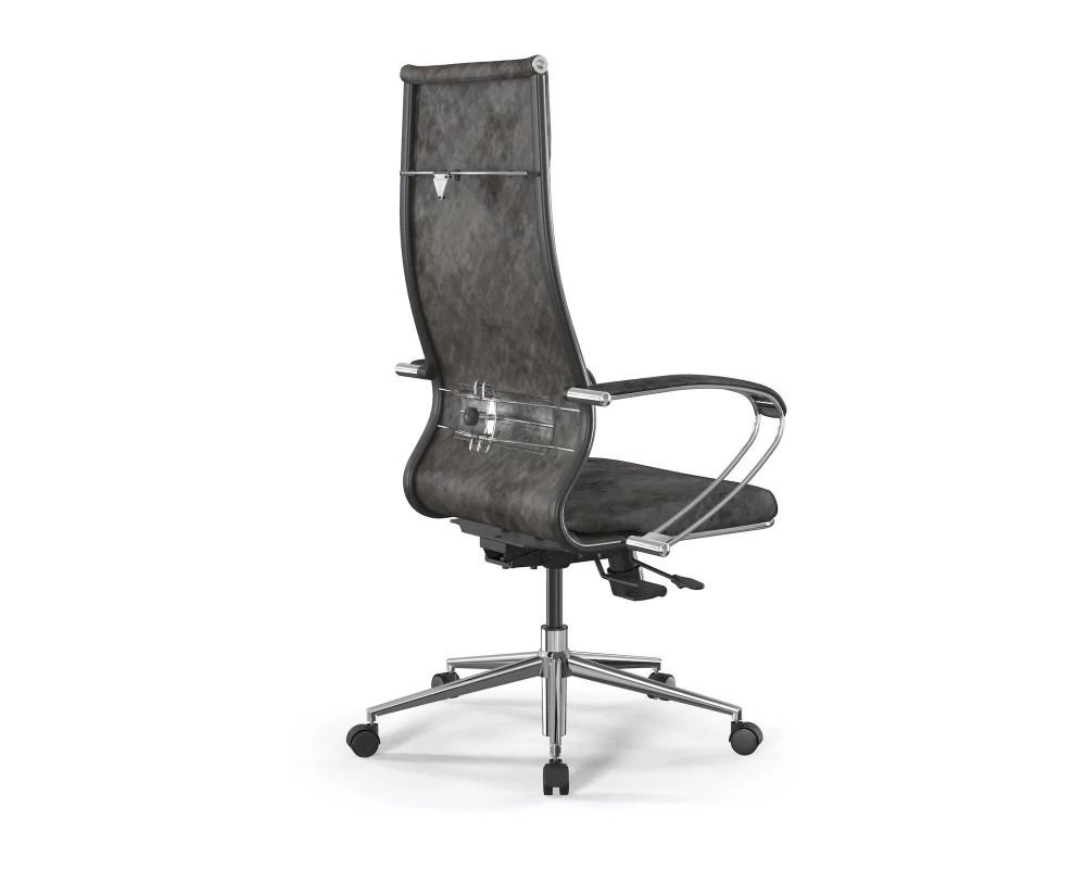 Кресло ErgoLife SynchroSit 10 L1-142K M18.B23.G18.W02 Велюр, Темно-серый