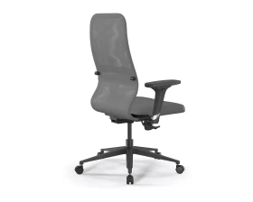 Кресло ErgoLife SynchroSit 8 B2-9D M25.B11.G19.W02 Сетка/Экокожа, Серый images