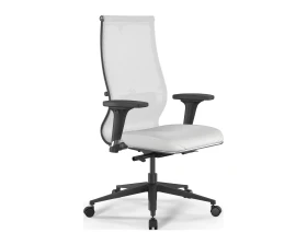 Кресло ErgoLife SynchroSit 10 B2-163D M24.B11.G19.W02 Сетка/Экокожа, Белый images