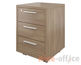 Тумба выкатная (3 ящика с замком) 450х450х600 Дублин images
