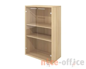 Шкаф низкий 800х400х1250 стекло прозрачное Дублин images