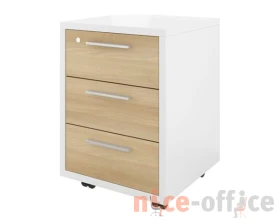 Тумба выкатная (3 ящика с замком) 450х450х600 Дублин images