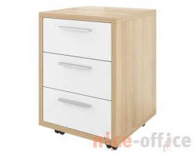 Тумба выкатная (3 ящика с замком) 450х450х600 Дублин images