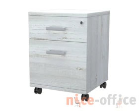 Тумба подкатная файловая НТ-330.ФЛ Аргентум images