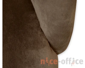 Стул подъемно-поворотный SHT-ST35/S120M Велюр, Кофейный ликер/Черный муар images