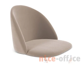 Стул подъемно-поворотный SHT-ST35/S120P Велюр, Латте/Черный муар images