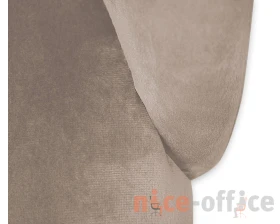 Стул подъемно-поворотный SHT-ST35/S120P Велюр, Латте/Черный муар images