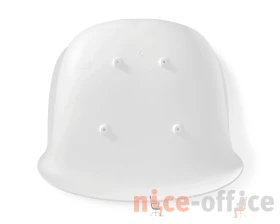 Стул полубарный SHT-ST31/S80-1 Пластик, Белый/Прозрачный лак/Черный images
