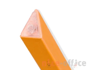 Стул SHT-S111-CN1 пластиковый Пластик/Экокожа, Оранжевый/Черный images