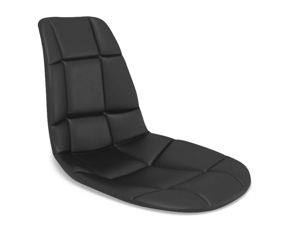 Стул SHT-ST29-C/S70 Экокожа, Черный/Темный орех/Черный