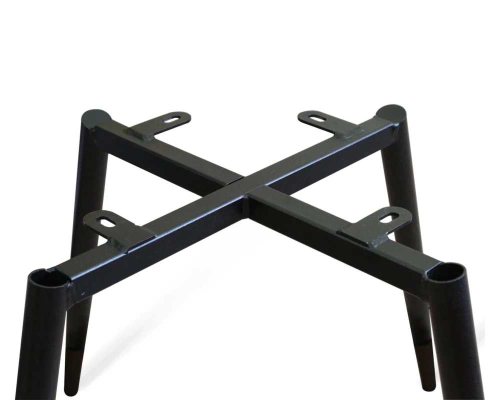 Стул SHT-ST43-2/S95-1 Велюр, Стальной серый/Серое облако/Черный муар