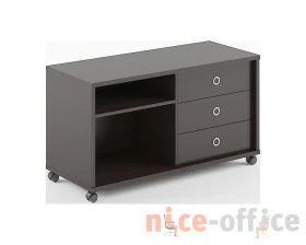 Тумба мобильная с двумя полками 1200х500х660 Борн / Born TP images