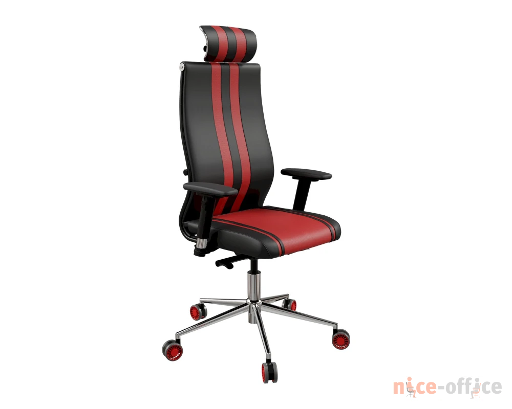 Кресло SynchroSit 10 B2-187D - Extra (M24.B23.G18.W32) (Черный-Красный)