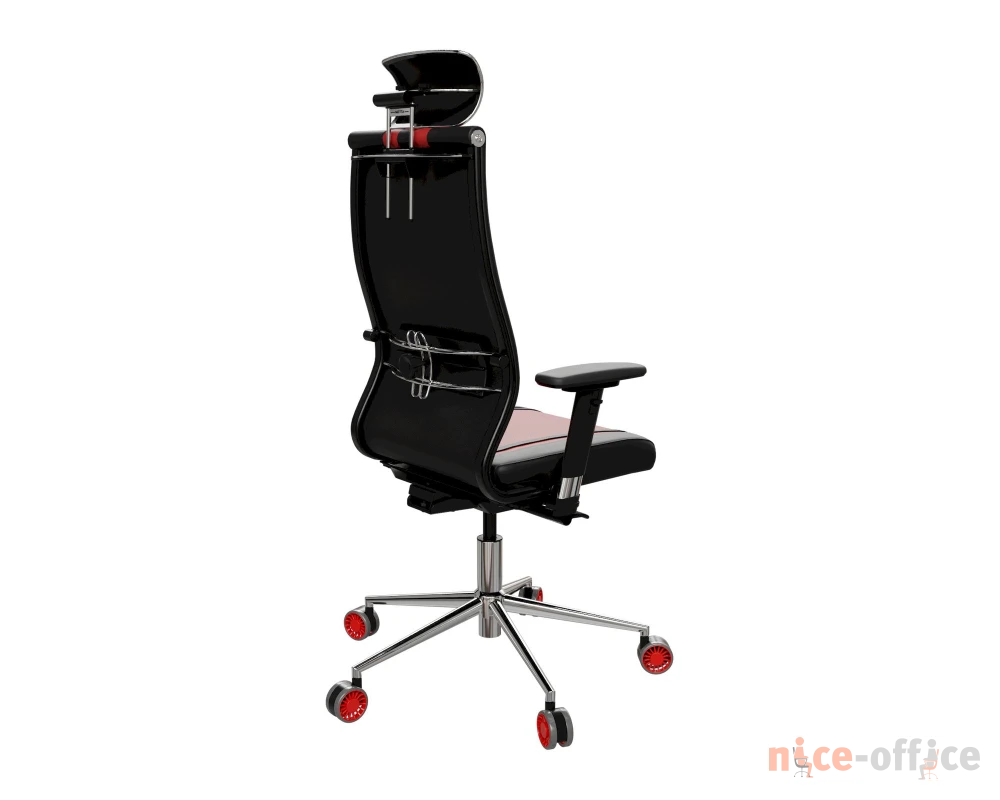 Кресло SynchroSit 10 B2-187D - Extra (M24.B23.G18.W32) (Черный-Красный)